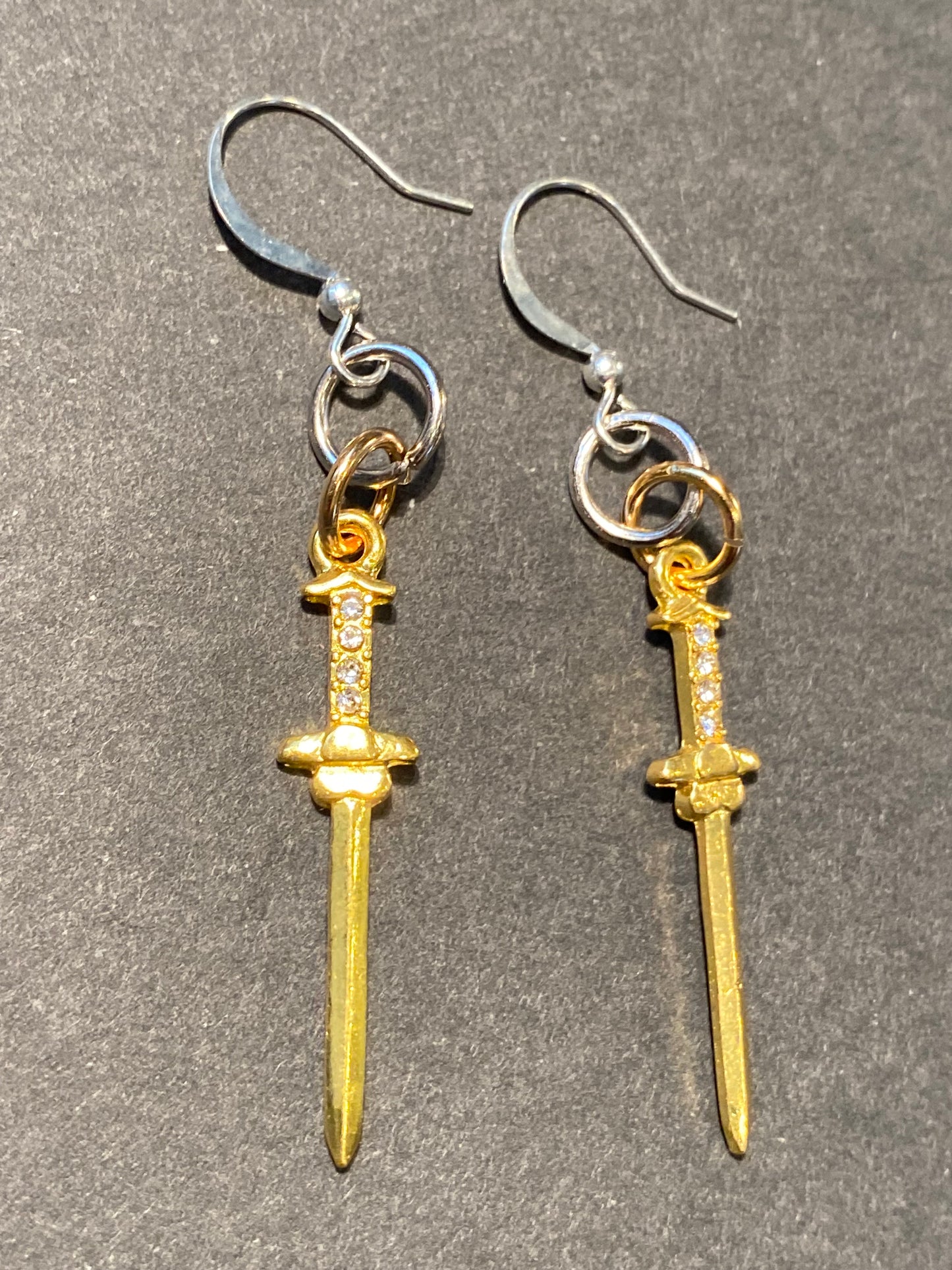 Retro Sword Earrings-#3