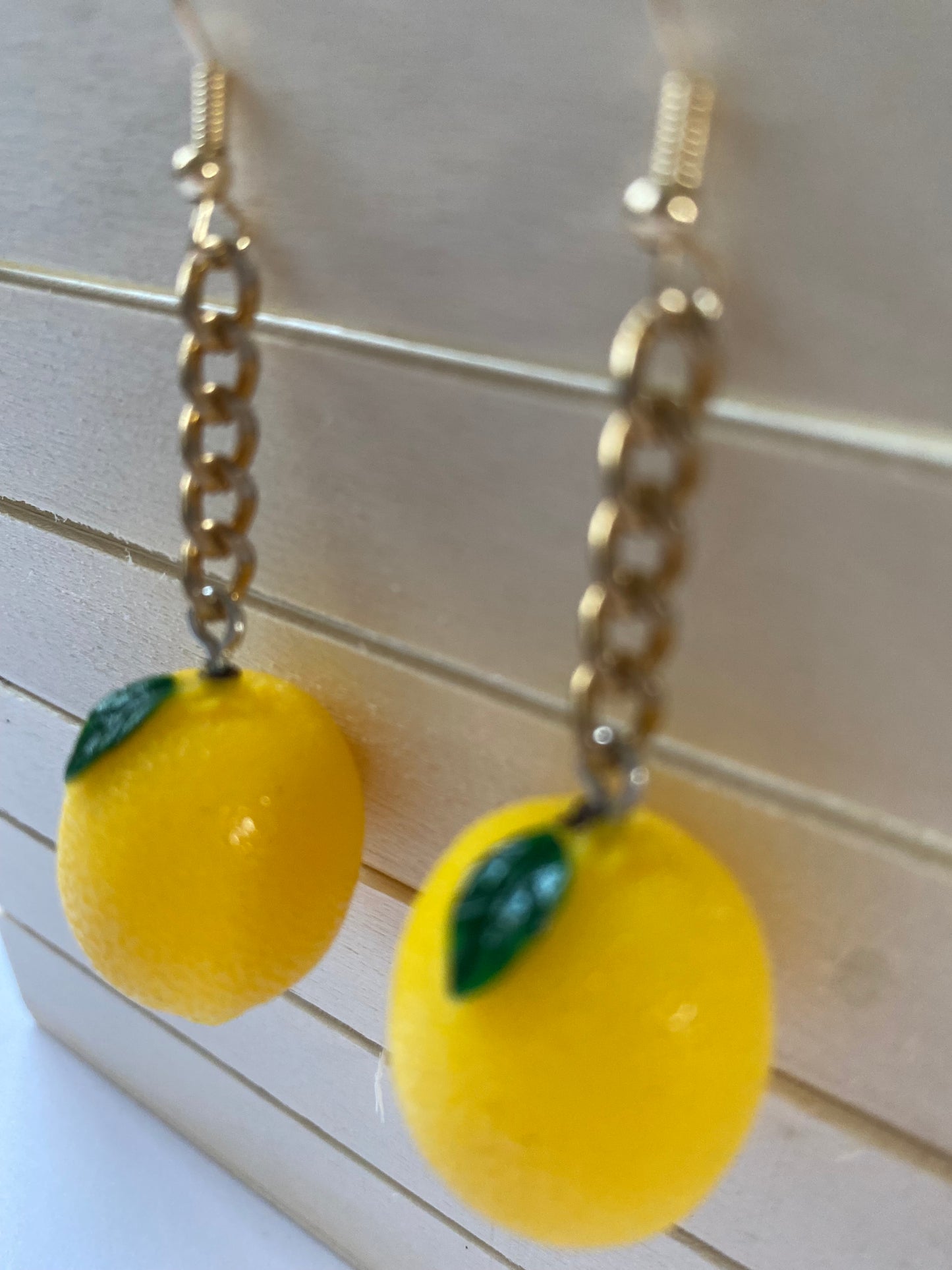 Lemon earrings
