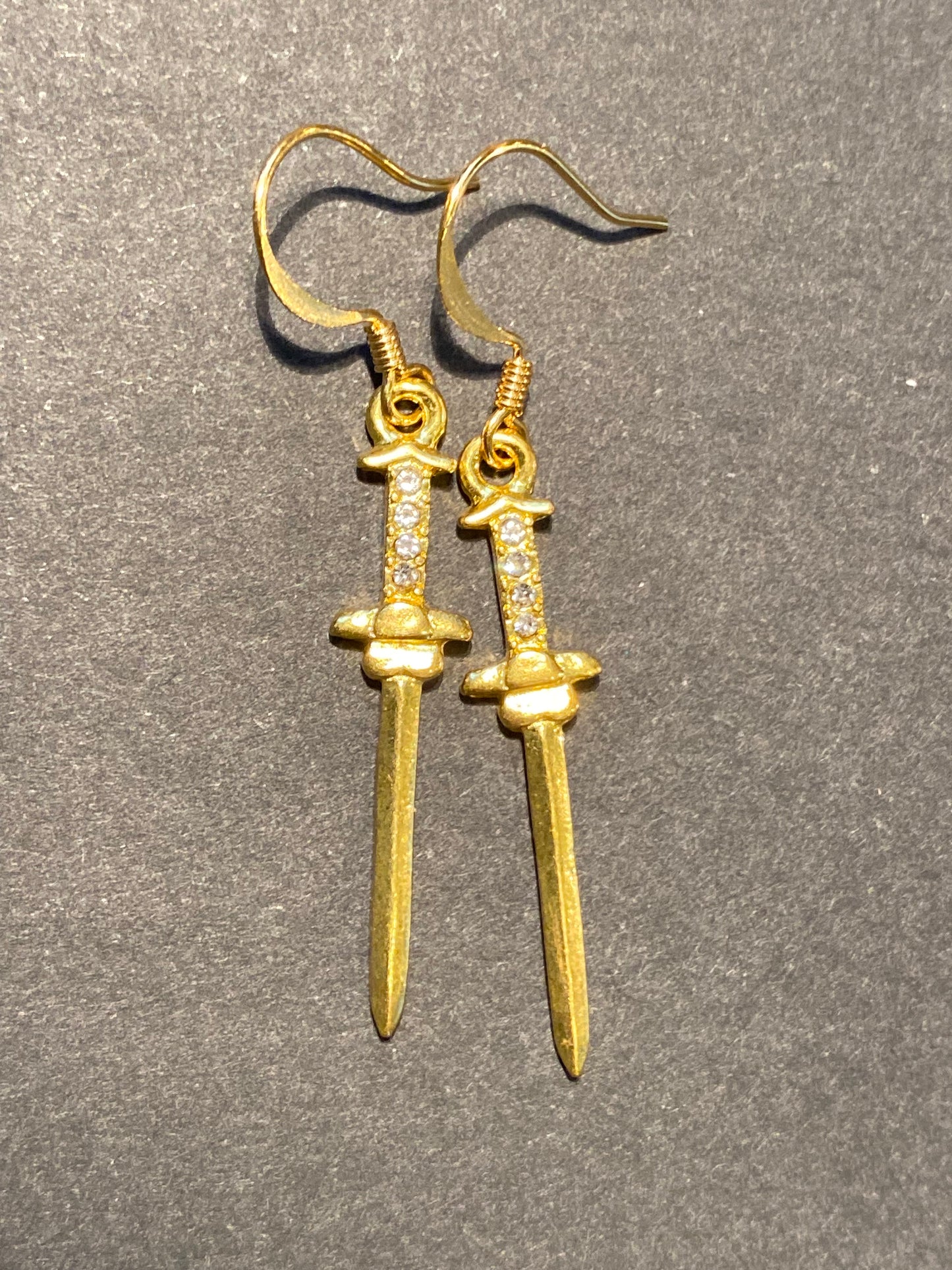 Retro Sword Earrings