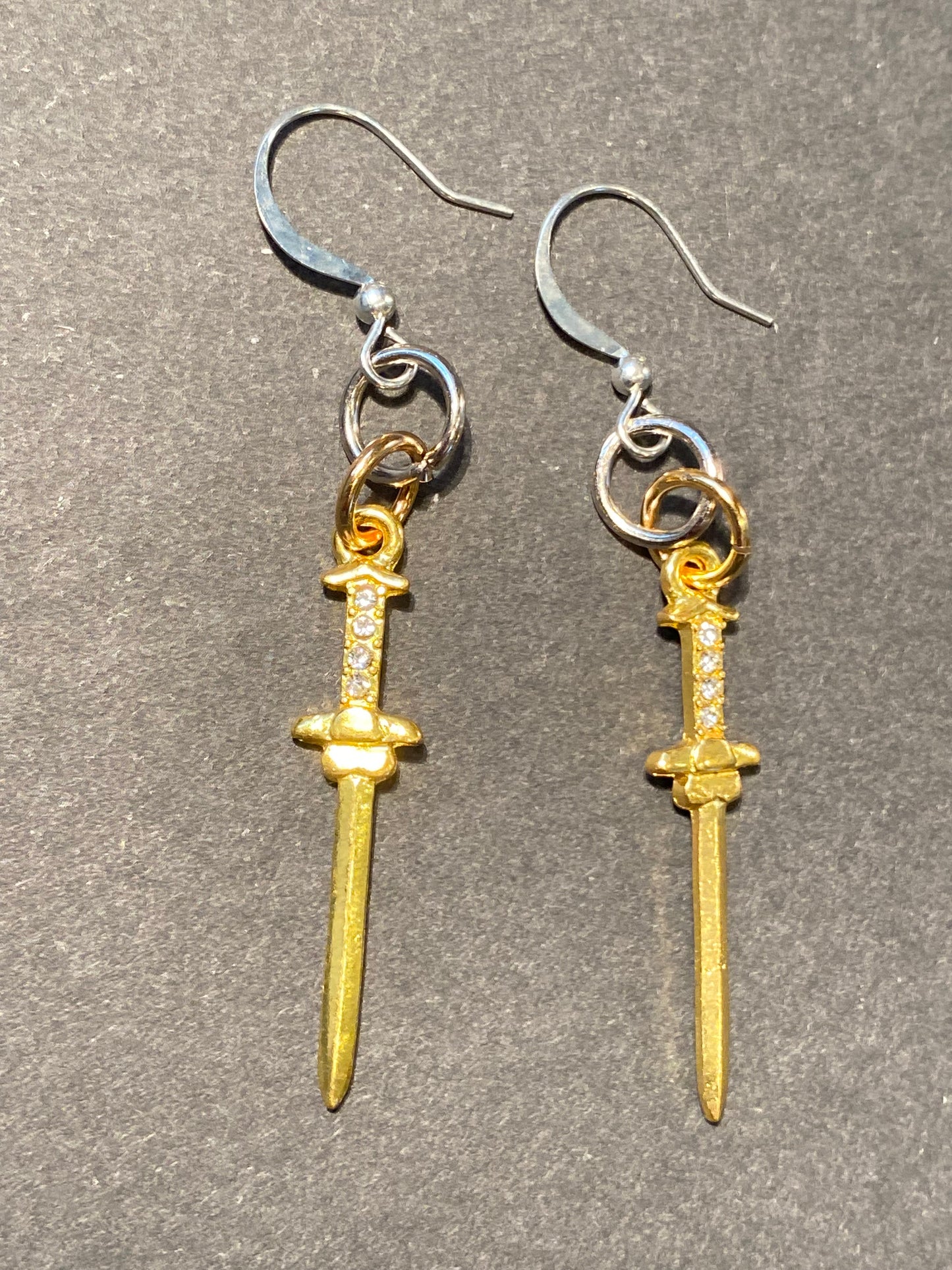Retro Sword Earrings-#3