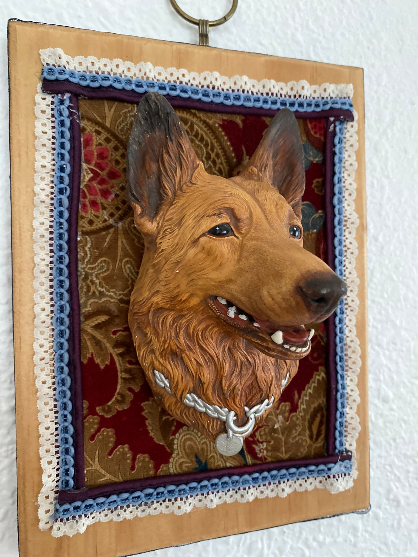 German Shepard wall plaque