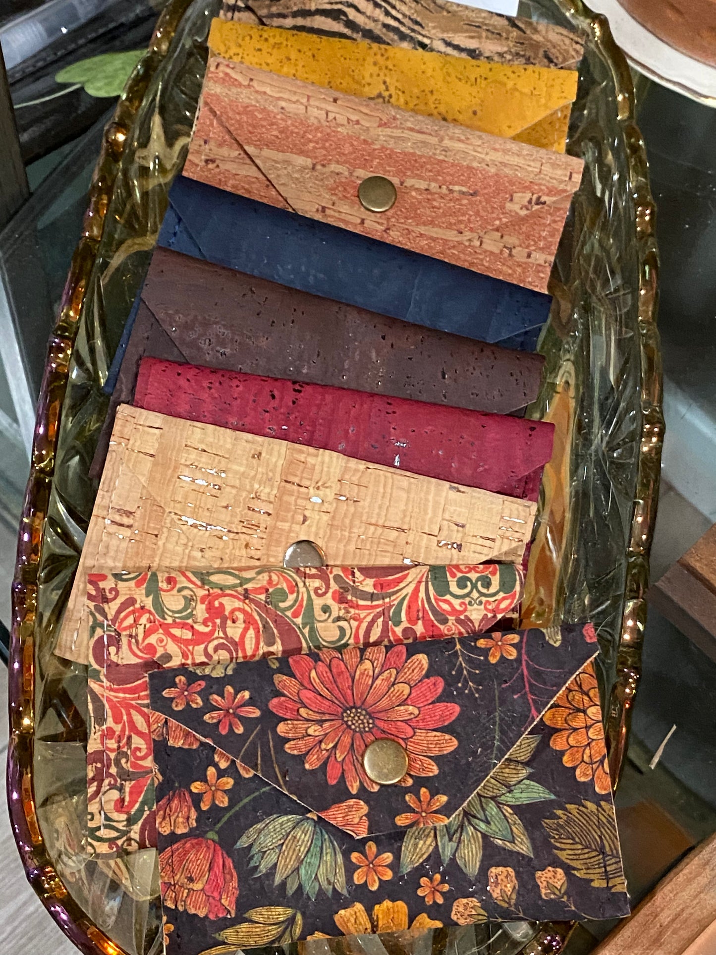 Cork Wallets and Cord Keepers