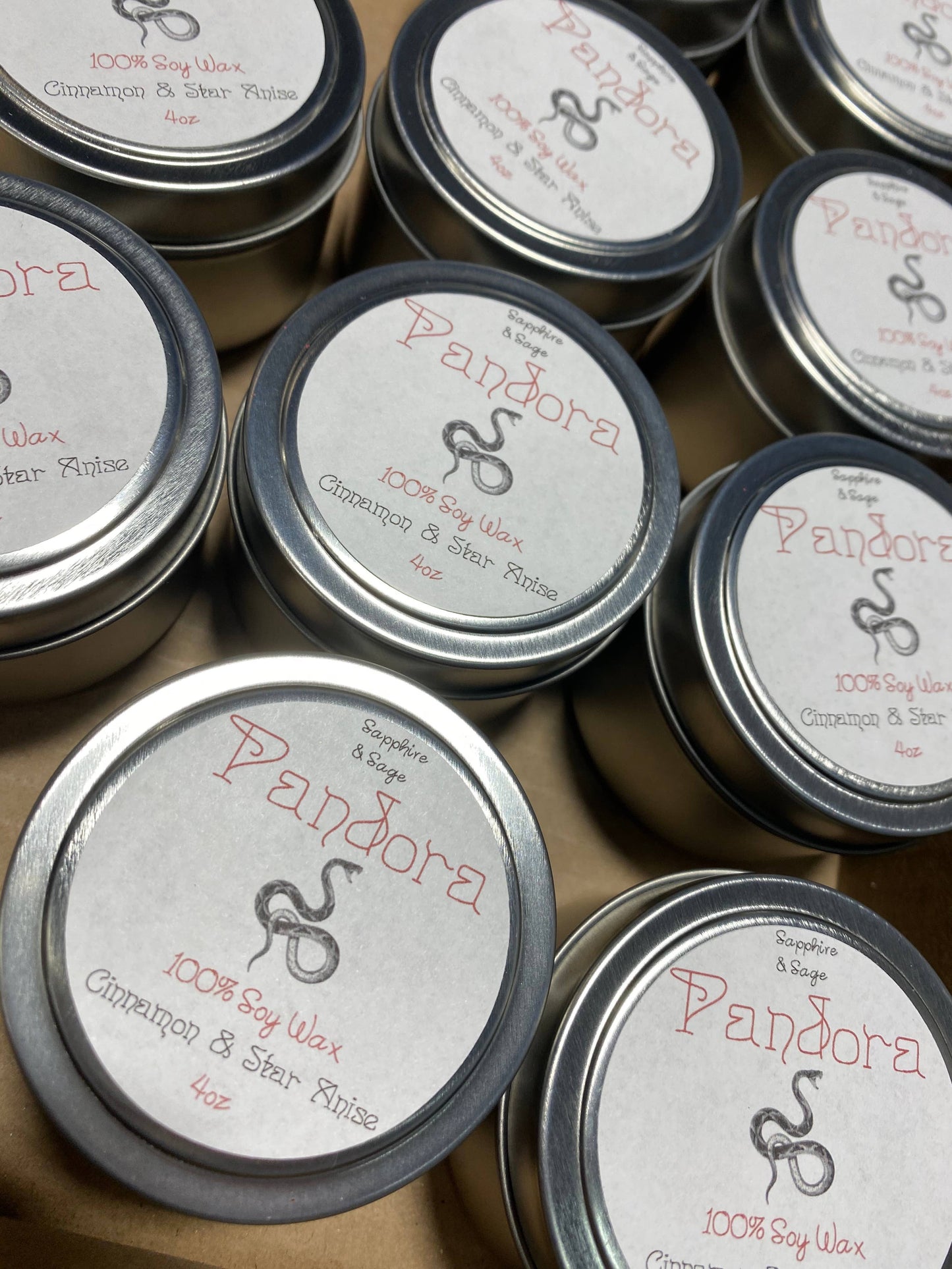 Pandora Crystal Candle