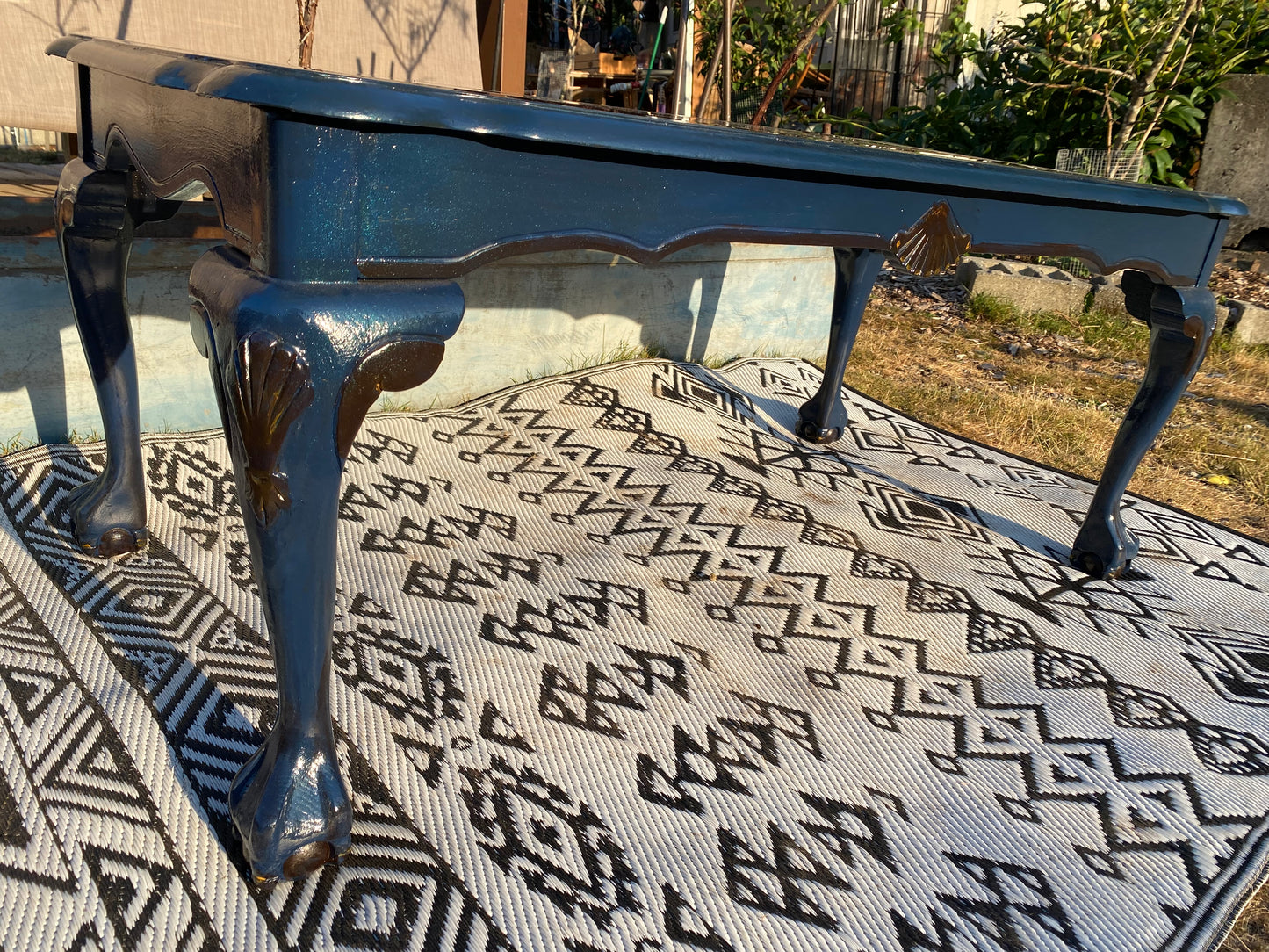 Luxe refurbished coffee table