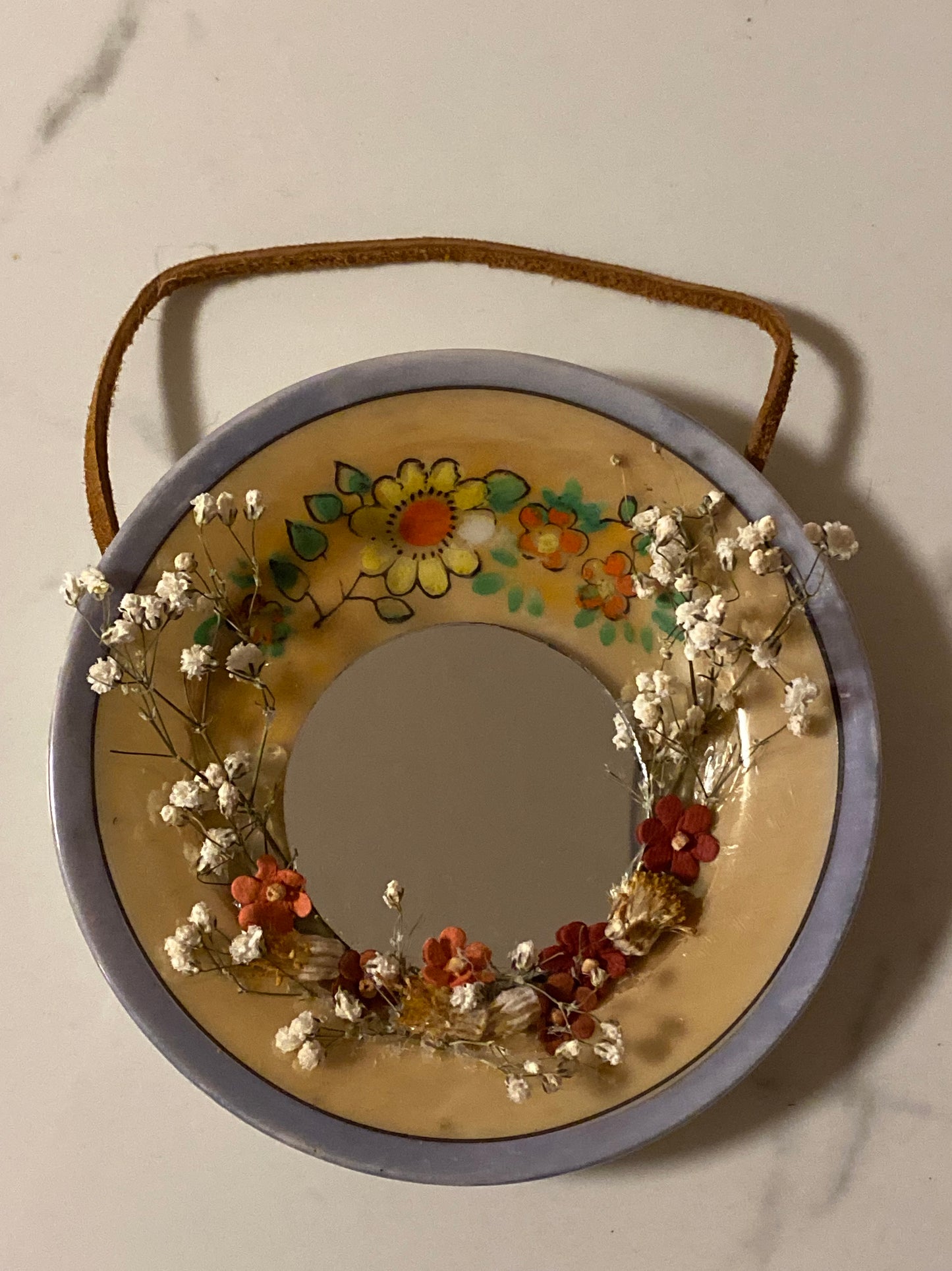 You are so Beautiful, upcycled mirror