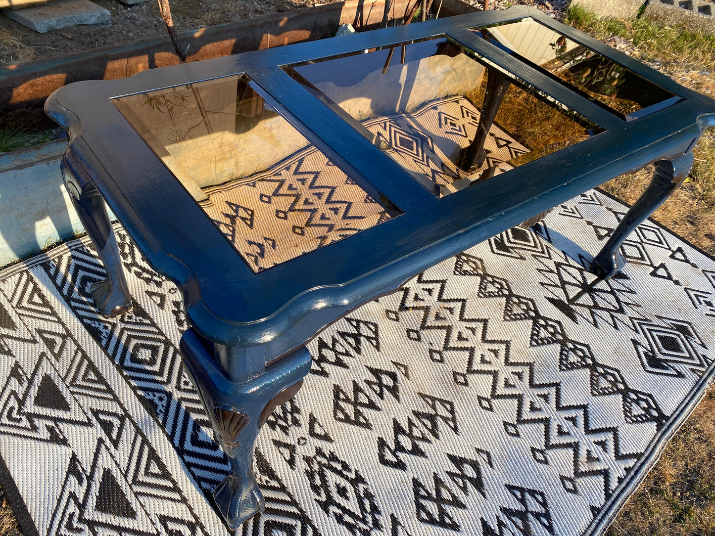 Luxe refurbished coffee table