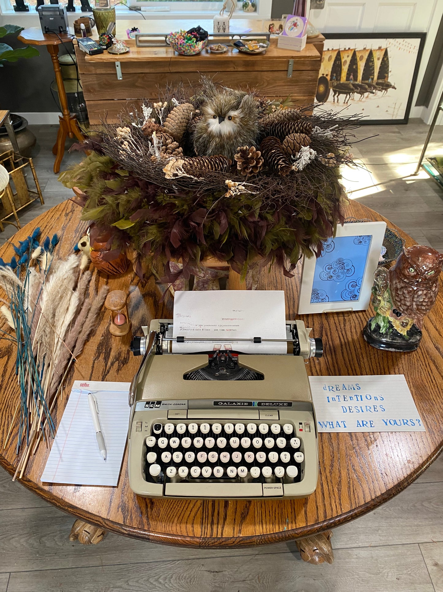 Weekly Installation - Dreams, Intentions, Desires