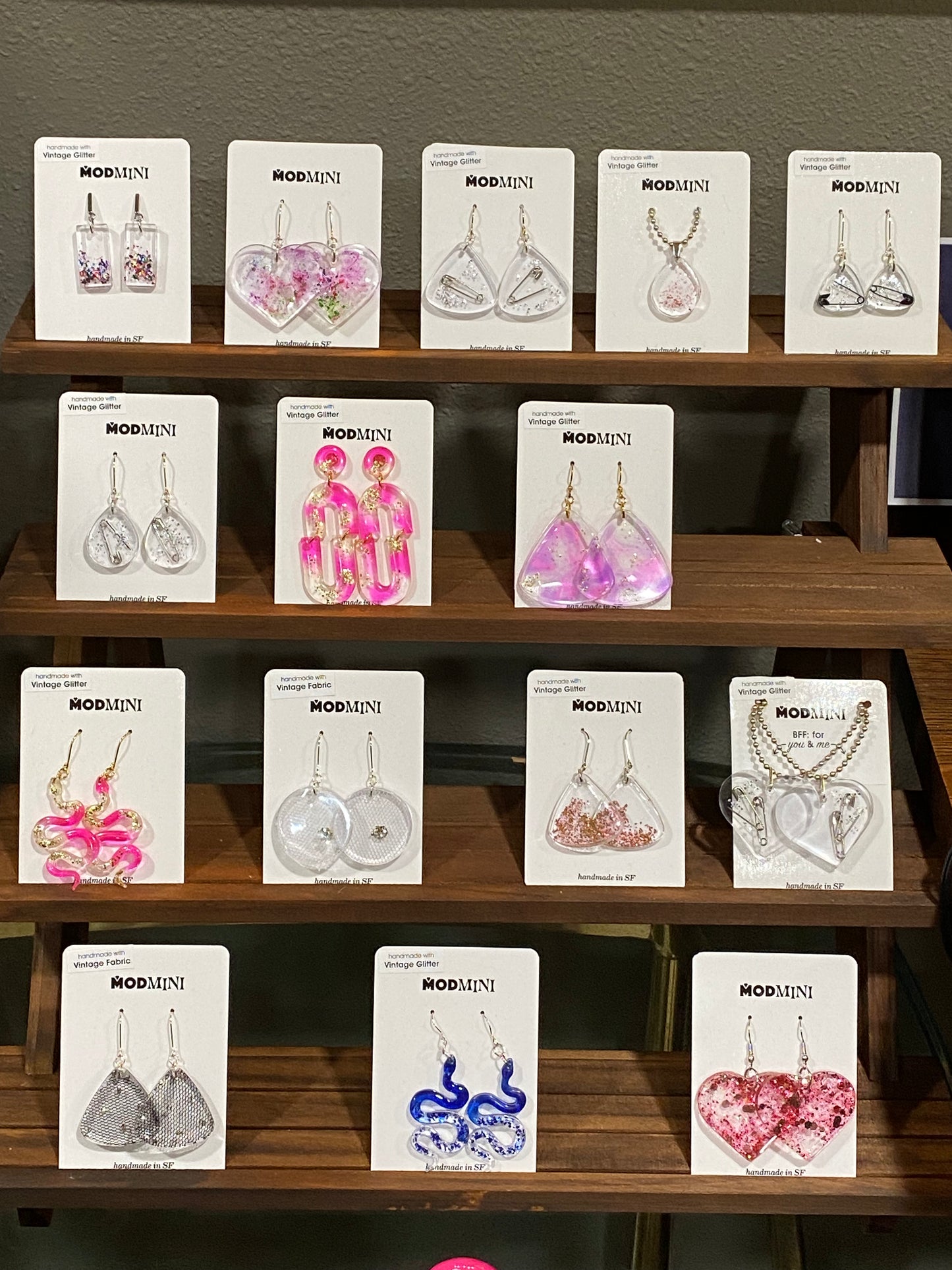 Handmade Resin Earrings