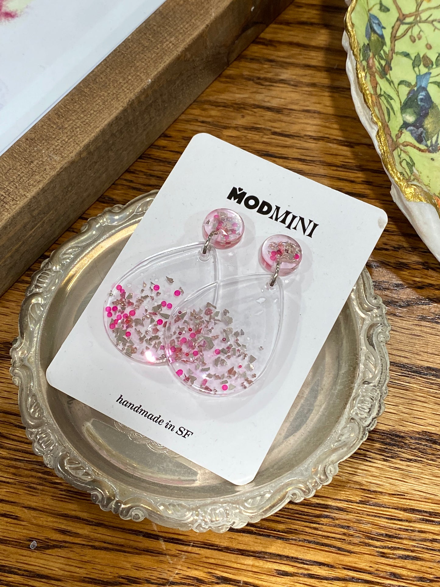 Handmade Resin Earrings