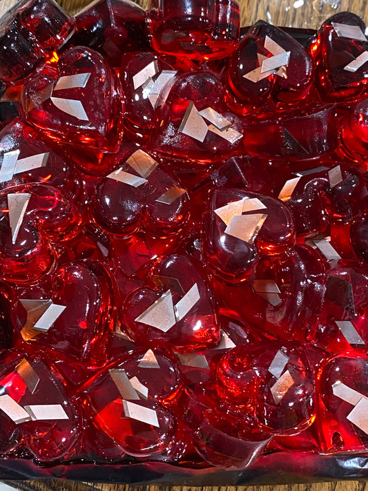 Resin Hearts - a series