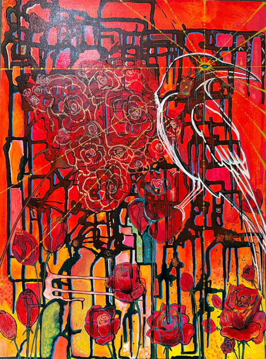 Maria Maimer Mixed Media Paintings