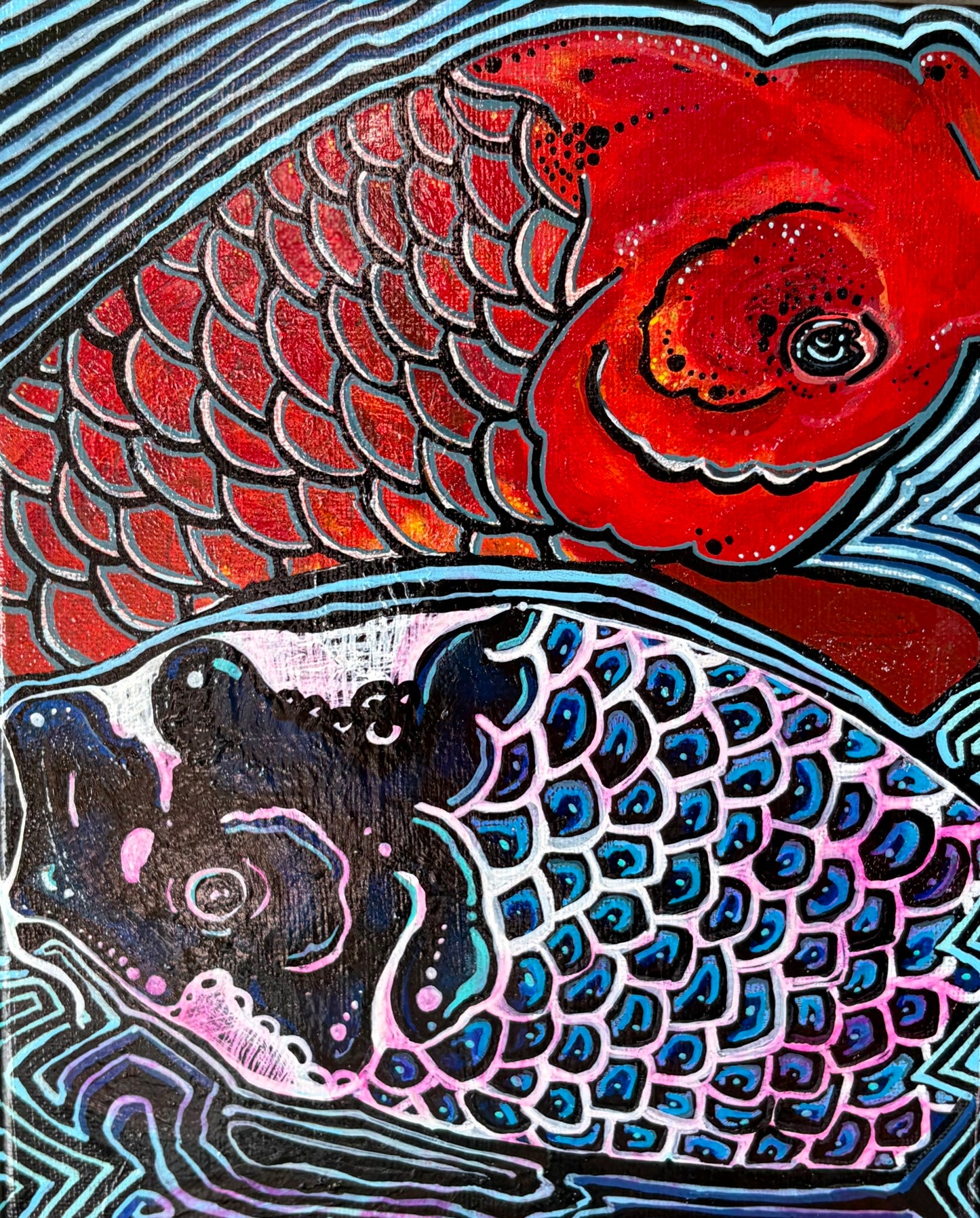 Maria Maimer Mixed Media Paintings