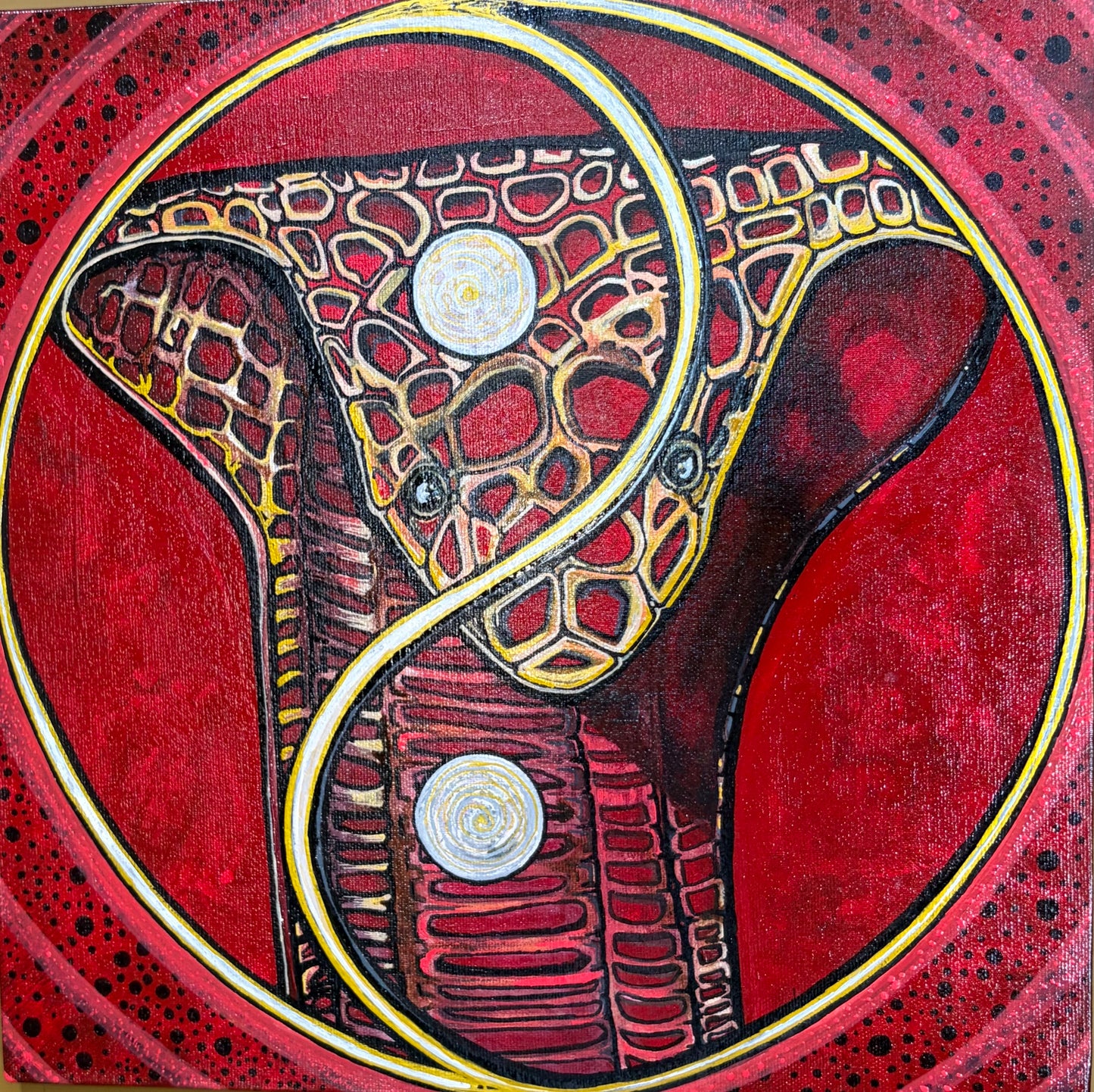 Maria Maimer Mixed Media Paintings