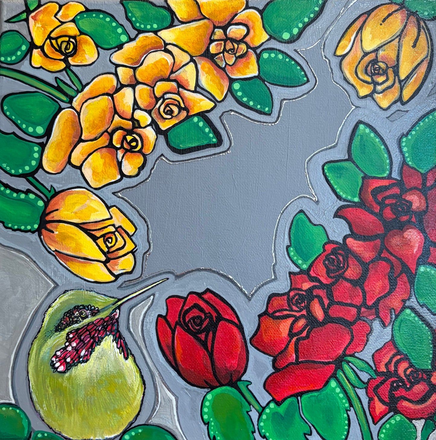 Maria Maimer Mixed Media Paintings
