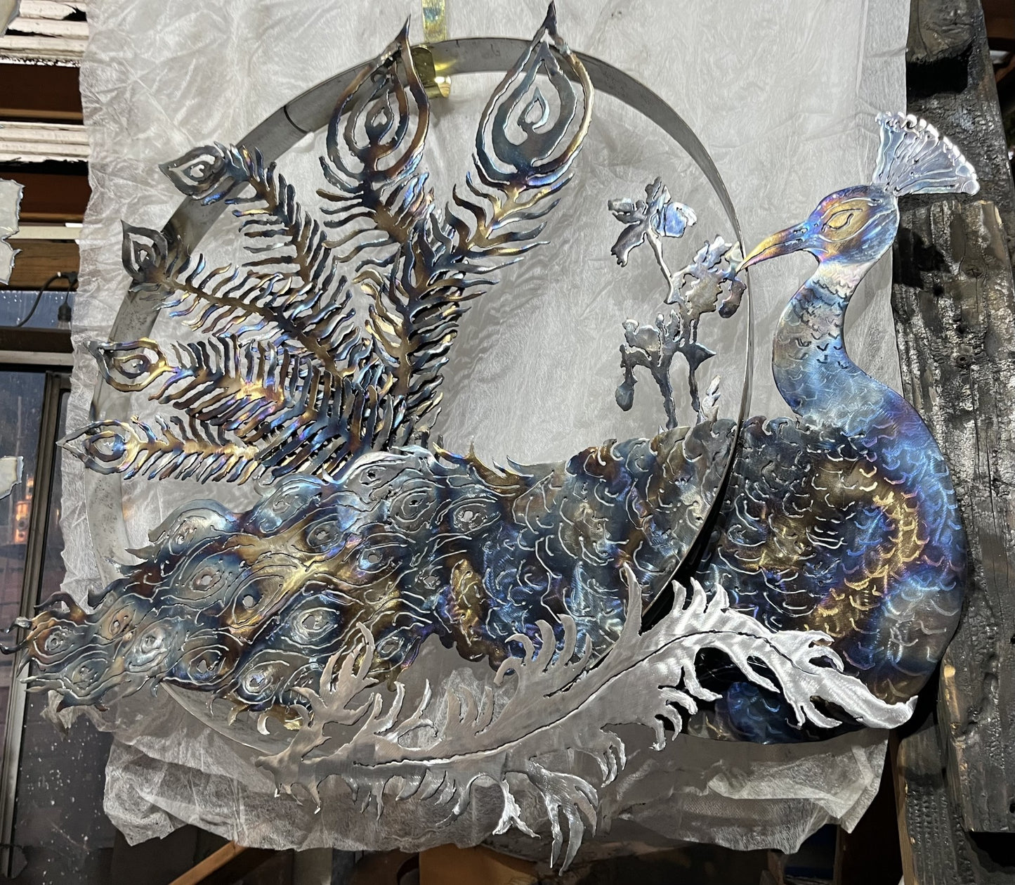 Peacock Hoop